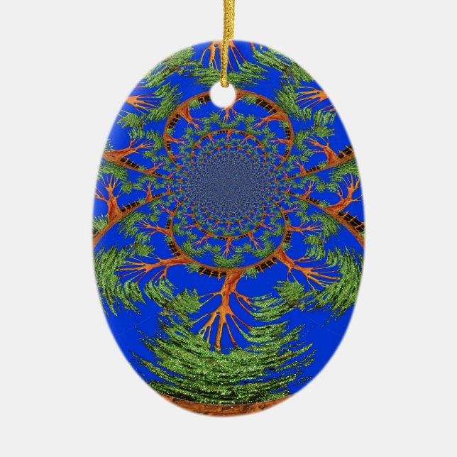HakunaMatata Ich bin nicht allergisch auf Menschen Keramik Ornament (Vorne)