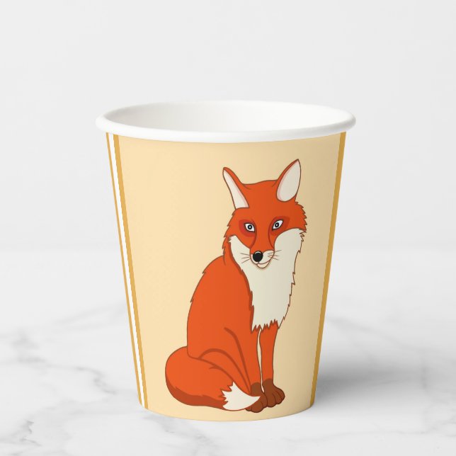 Hala Fox Paper Cup Pappbecher (Vorderseite)
