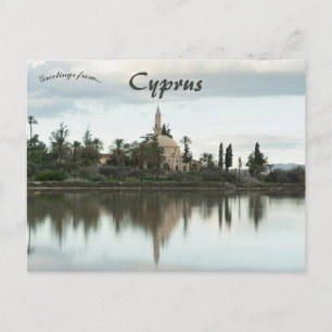 Hala Sulta Tekke Moschee Salzsee Larnaca Zypern Postkarte