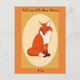 Hala the Good Fox Postcard Postkarte