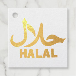 Halal English Arabic Business Geschenkanhänger