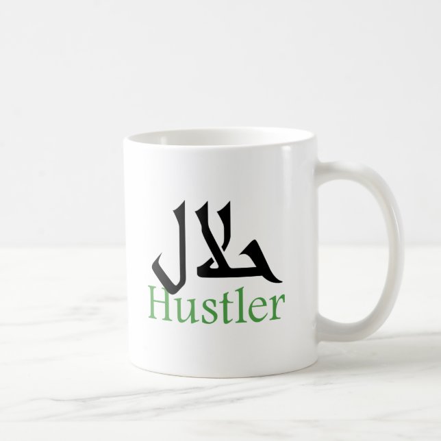 Halal Hustler Kaffeetasse (Rechts)
