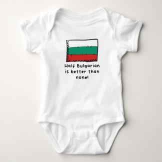 Halb Bulgarisch ist besser als kein sonniges Bulga Baby Strampler