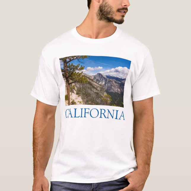 Halb-Dome-Landschaft, Kalifornien T-Shirt (Vorderseite)