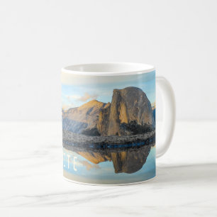 Halb Dome Mountain Yosemite Nationalpark Custom Kaffeetasse