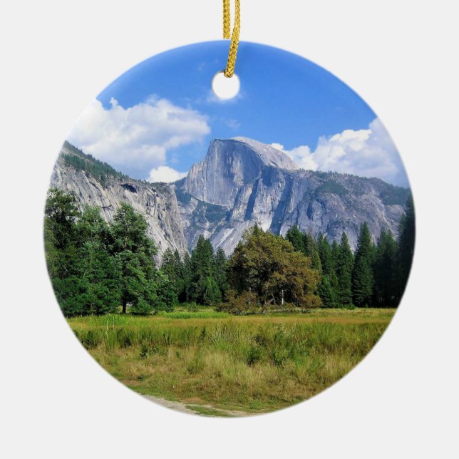 Halb Dome, Yosemite National Park, CA Keramik Ornament (Vorne)