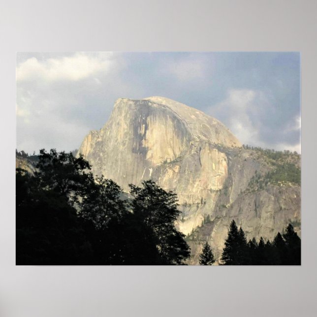 Halb Dome, Yosemite National Park, CA Poster (Vorne)