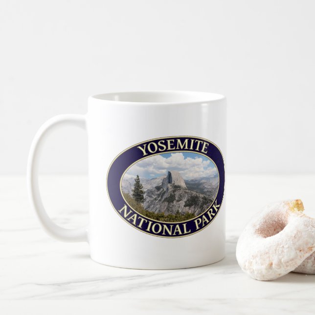 Halb Dome, Yosemite National Park, Kalifornien Kaffeetasse (Mit Donut)