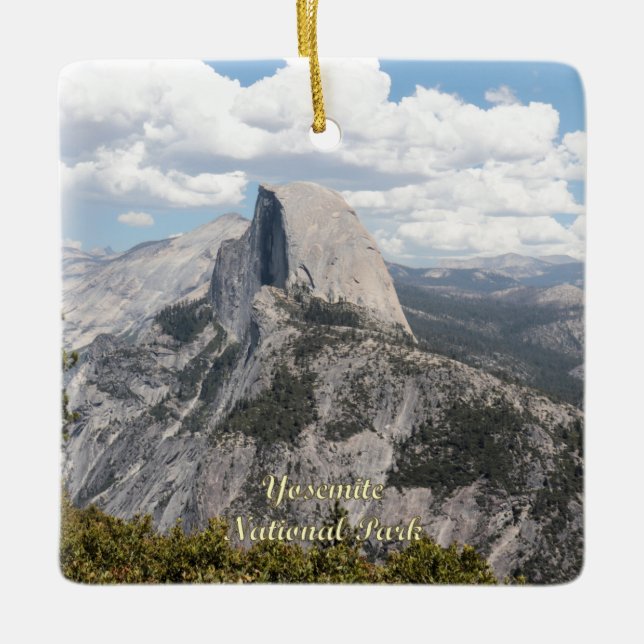 Halb Dome, Yosemite National Park, Kalifornien Keramikornament (Vorderseite)