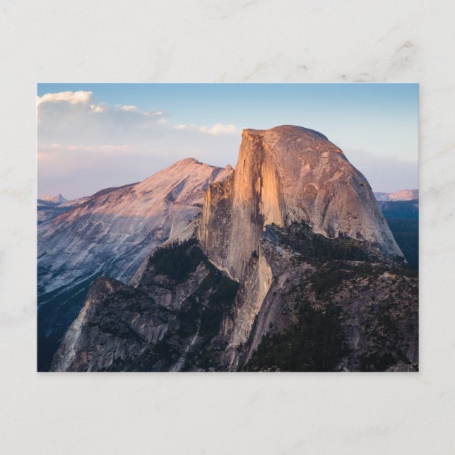 Halb Dome, Yosemite National Park, Kalifornien Postkarte (Vorderseite)