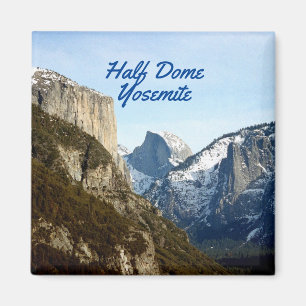 Halb Dome Yosemite Nationalpark Magnet