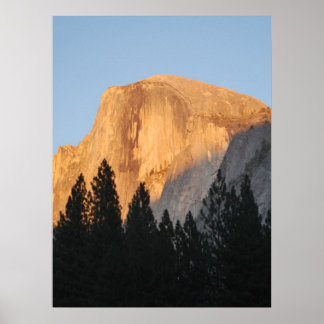 Halb Dome, Yosemite Nationalpark Poster
