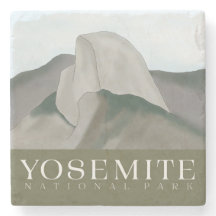 Halb Dome, Yosemite Nationalpark Stone Untersetzer