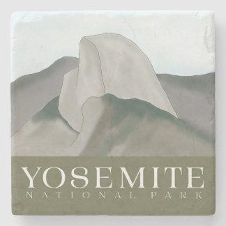 Halb Dome, Yosemite Nationalpark Stone Untersetzer