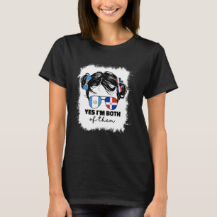 Halb dominikanisch und guatemaltekisch Guatemala-F T-Shirt