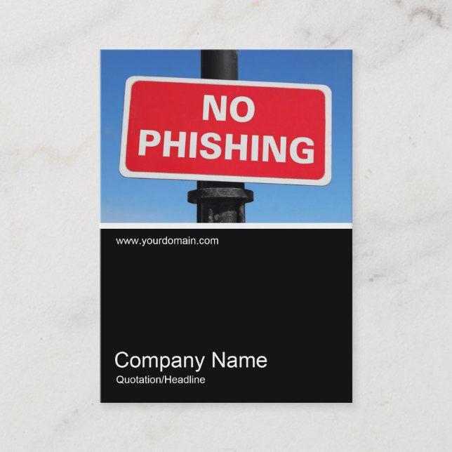 Halb&Halb Foto 0335 - Keine Phishing Visitenkarte (Vorderseite)