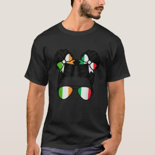 Halb irische Hälfte Italienisches Girl Irland Kind T-Shirt