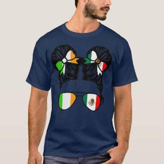 Halb irische Hälfte mexikanisches Girl Ireland Kin T-Shirt