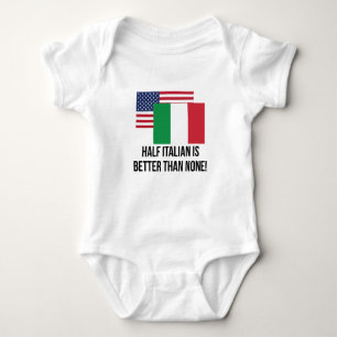 Halb italienisch ist besser als keine baby strampler