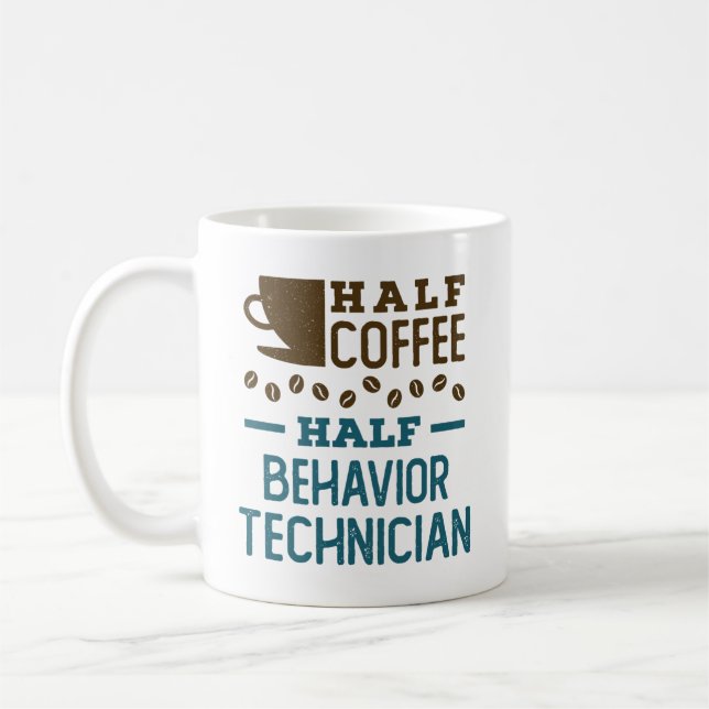 Halb-Kaffee-Halbpension Techniker ABA RBT Kaffeetasse (Links)