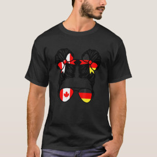 Halb kanadisches halb deutsches Mädchen Kanada Kin T-Shirt