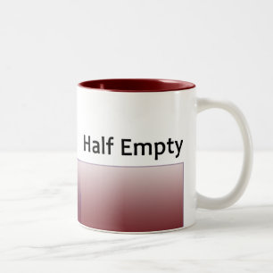 Halb leere Tasse