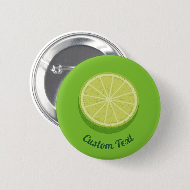 Halb Limon Button (Vorne & Hinten)