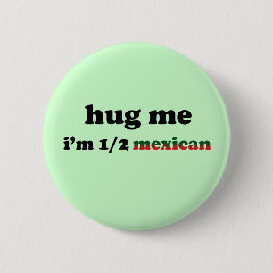 Halb mexikanisch button