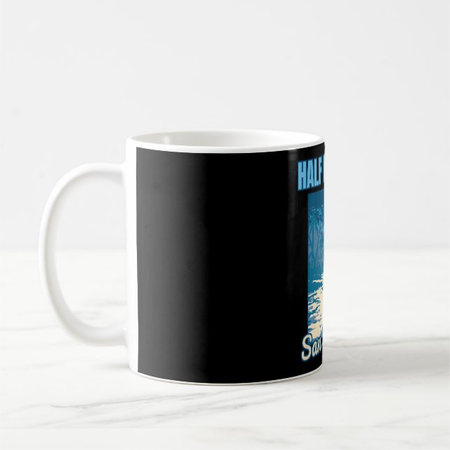 Halb Moon Bay � Australien � Küste Jewel Kaffeetasse (Links)
