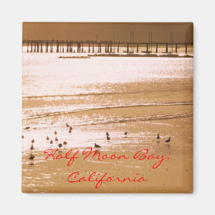 Halb Moon Bay, Kalifornien Magnet