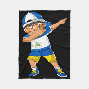 Halb nicaraguanischer ukrainischer Junge Nicaragua Fleecedecke