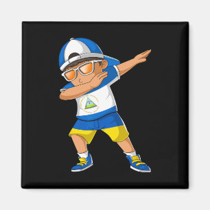 Halb nicaraguanischer ukrainischer Junge Nicaragua Magnet