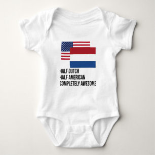 Halb niederländisches vollständig fantastisches baby strampler
