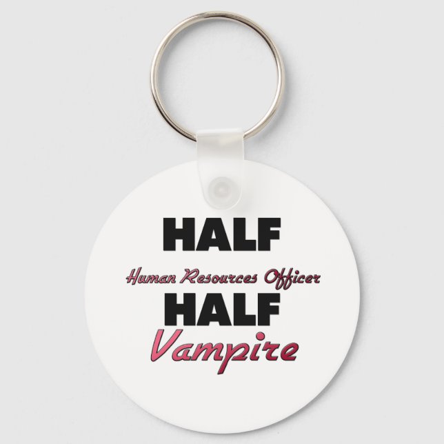 Halb Personalreferentin Half Vampire Schlüsselanhänger (Vorderseite)