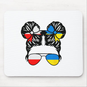 Halb Polnisch Halb Ukrainisches Mädchen Polen Kind Mousepad