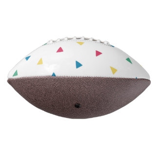 Halb Rainbow Confetti Football