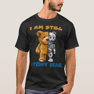 Halb-Roboter-Teddybär-T-Shirt T-Shirt
