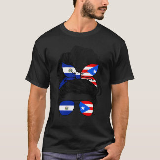 Halb salvadorianisch und puerto-ricanisch Rico El T-Shirt