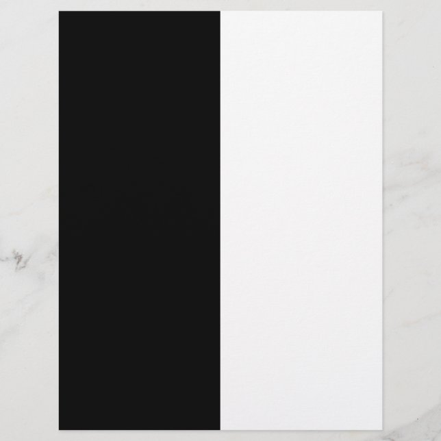 Halb schwarz und halb weiß Mittelmaß passen sich d (Vorderseite)