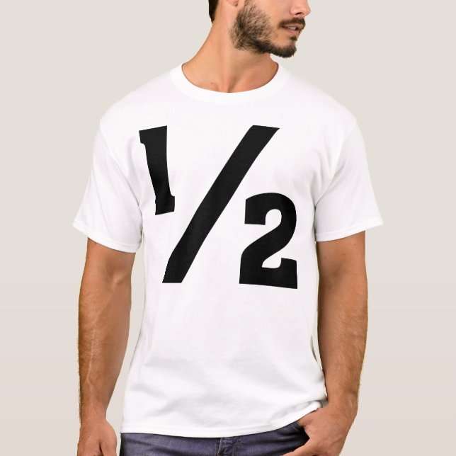 Halb T-Shirt (Vorderseite)