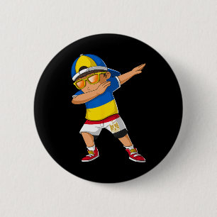 Halb ukrainischer ägyptischer Junge Ukraine Ägypte Button
