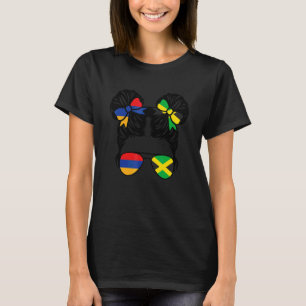 Halbarmenisches Halbjamaikanisches Mädchen Armenie T-Shirt