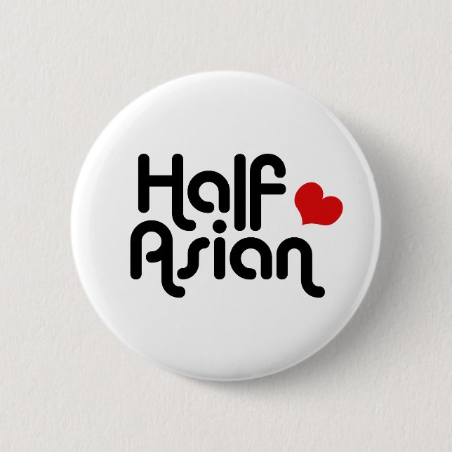 Halbasien Button (Vorderseite)
