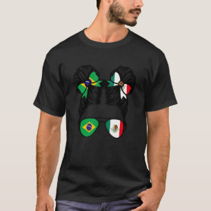 Halbbrasilianischer Halbmexikaner Mädchen Brasilie T-Shirt