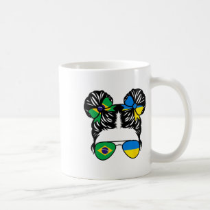 Halbbrasilianisches halbukrainisches Mädchen Brasi Kaffeetasse