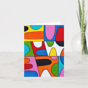 Halbe Mind-2-leere Note-Karte Karte