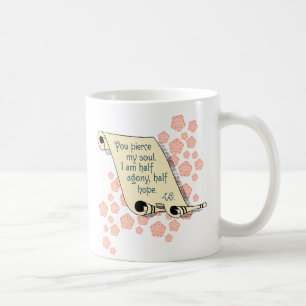 Halbe Qual Überzeugung Janes Austens, halbe Kaffeetasse