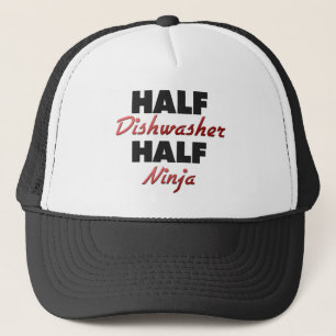 Halbe Spülmaschine halbes Ninja Truckerkappe
