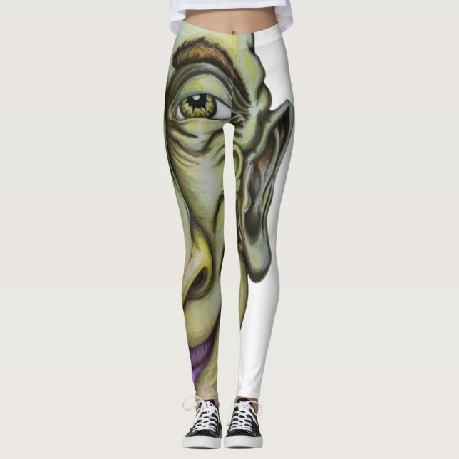 Halbe Wahrheit Leggings (Vorderseite)
