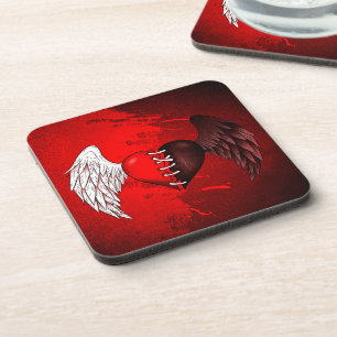 Halbengel-Dämon Getränkeuntersetzer